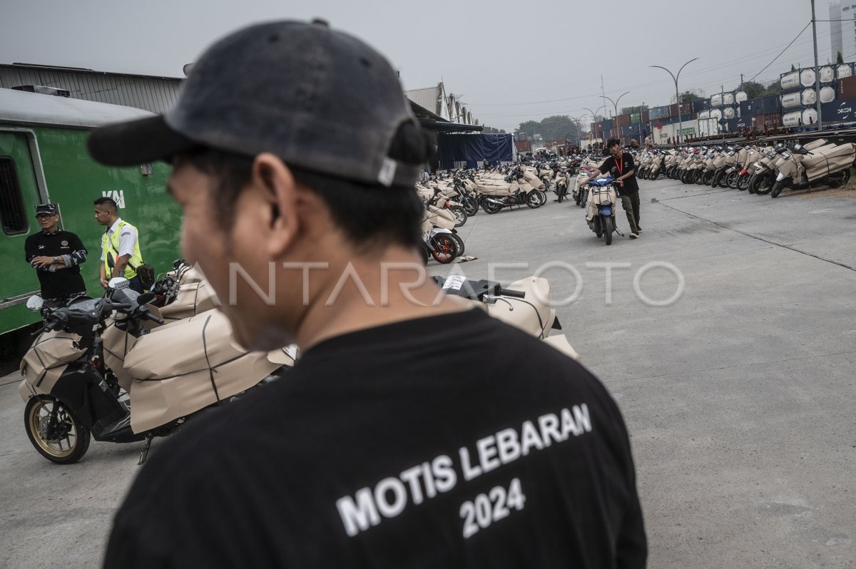 Mudik Motor Gratis Lebaran 2024 | ANTARA Foto