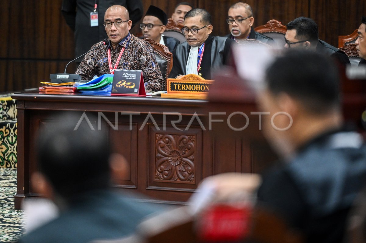 Sidang Perdana Perkara PHPU Pileg 2024 | ANTARA Foto