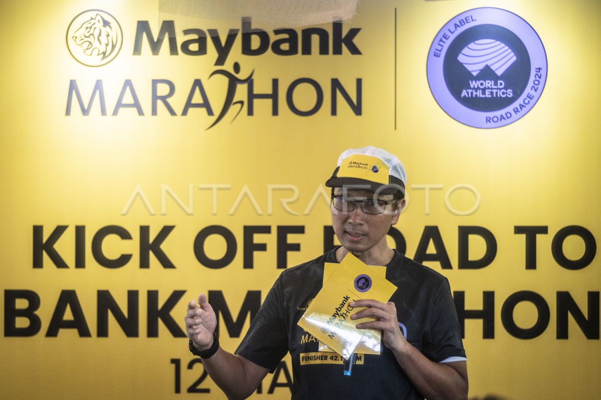 Road to Maybank Marathon 2024 ANTARA Foto