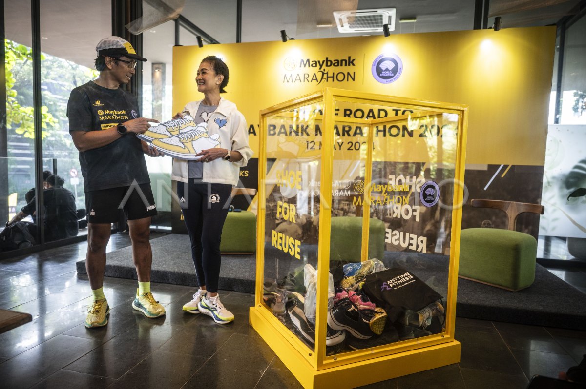 Road to Maybank Marathon 2024 ANTARA Foto