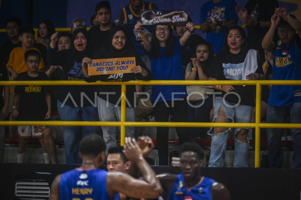 Satria Muda Pertamina Jakarta Kalahkan Rans Simba Bogor Antara Foto