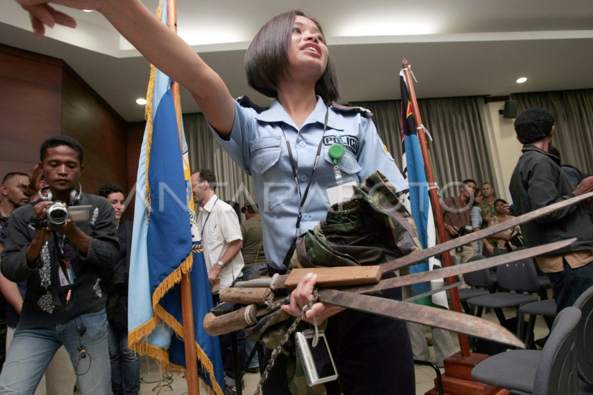 HASIL OPERASI TIMOR TIMUR ANTARA Foto