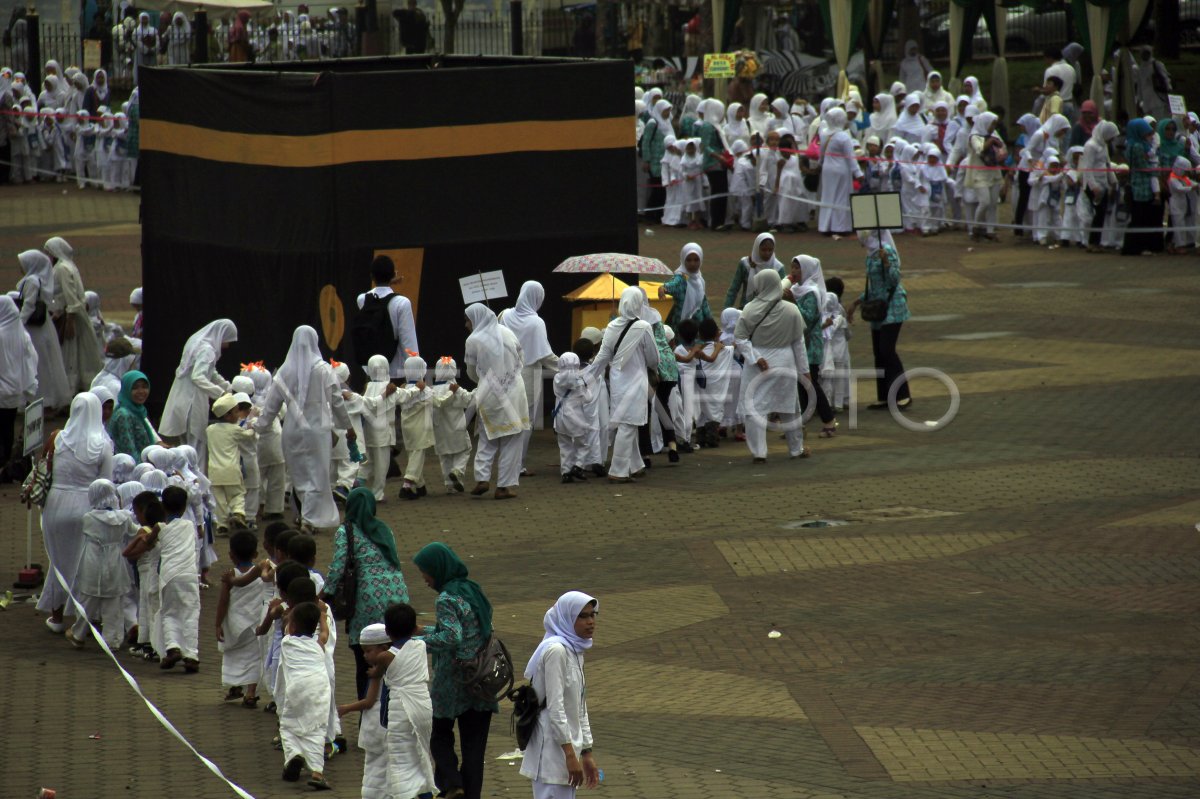 Latihan Manasik Haji Antara Foto