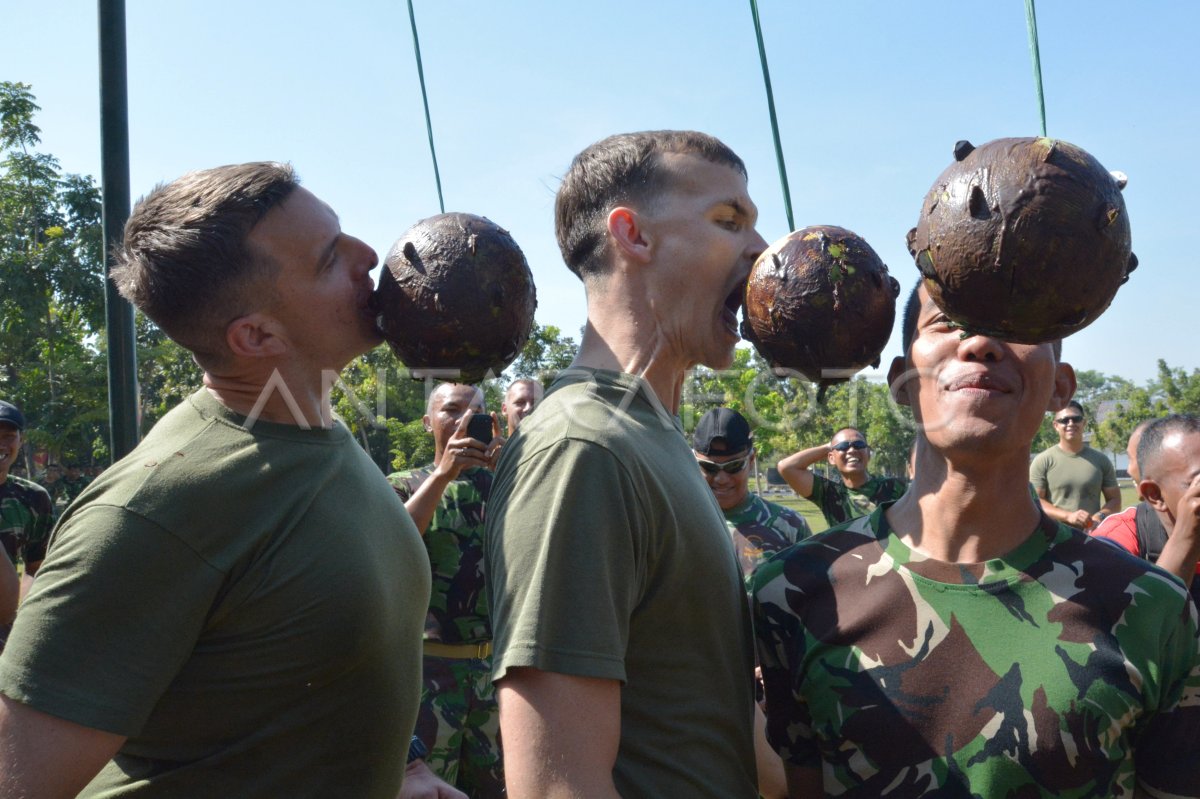 Latihan Bersama Usmc Marinir Antara Foto