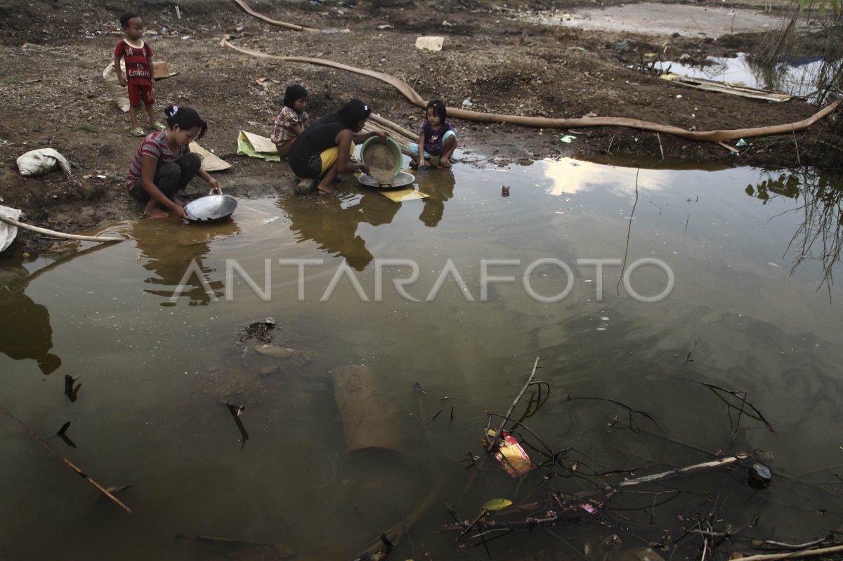 TAMBANG EMAS ILEGAL | ANTARA Foto