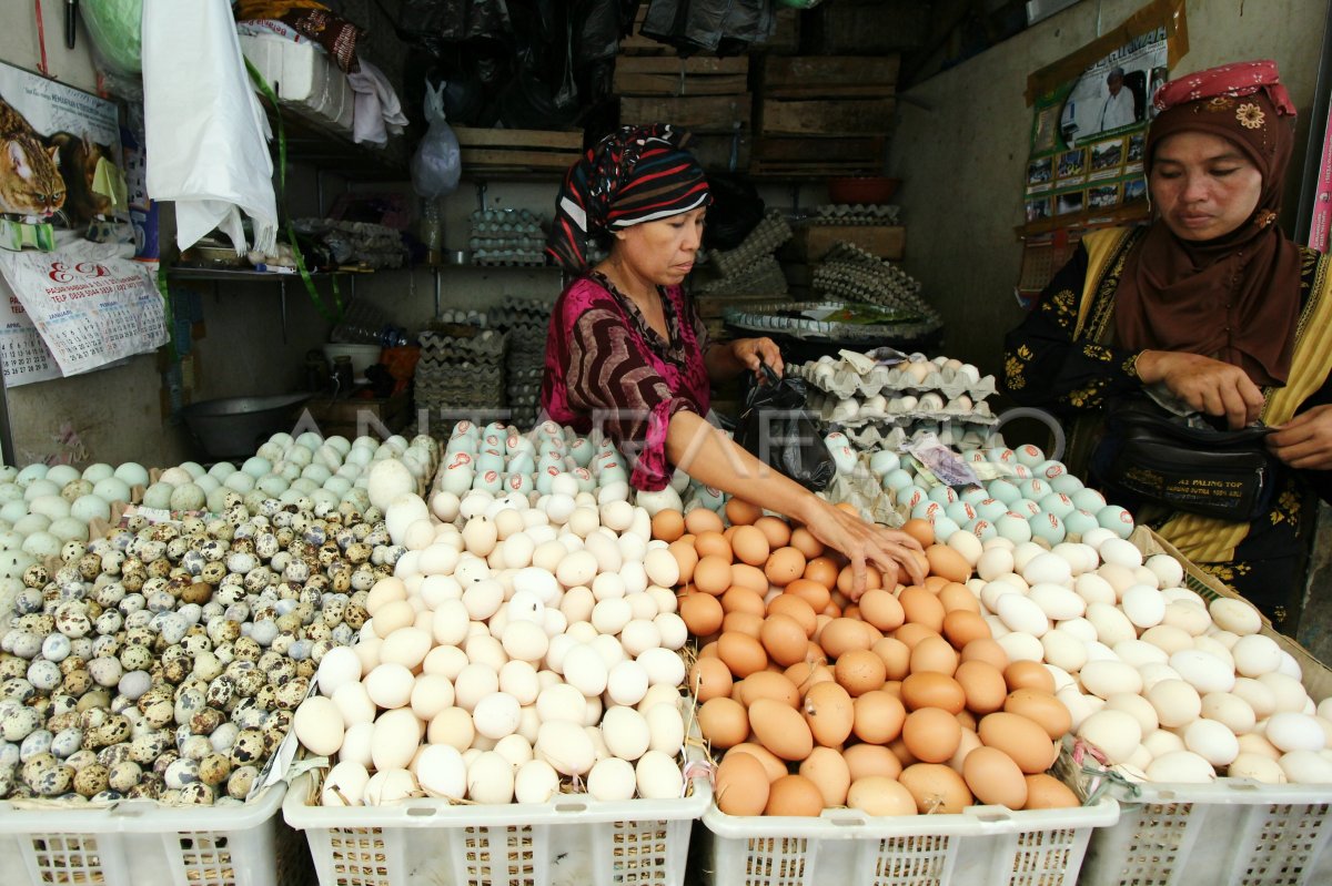 KENAIKAN DAN PENURUNAN HARGA SEMBAKO | ANTARA Foto