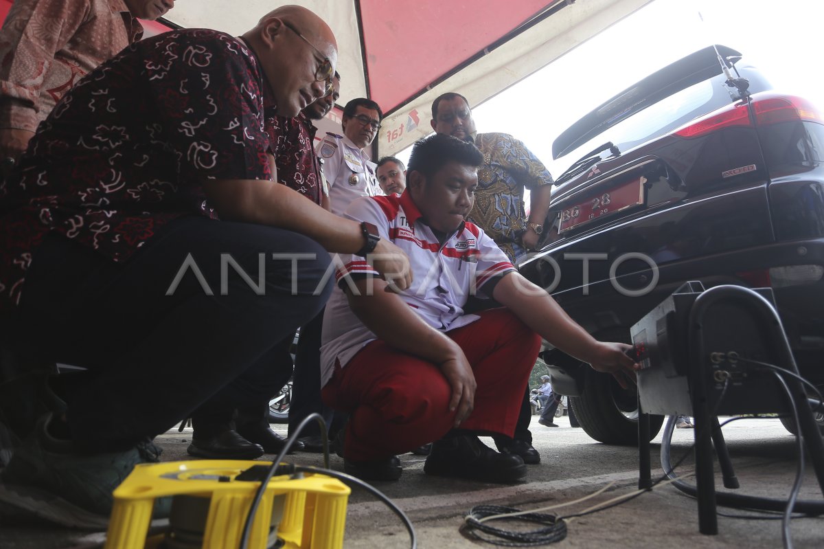 Menteri AHY dalam sesi diskusi tentang emisi kendaraan