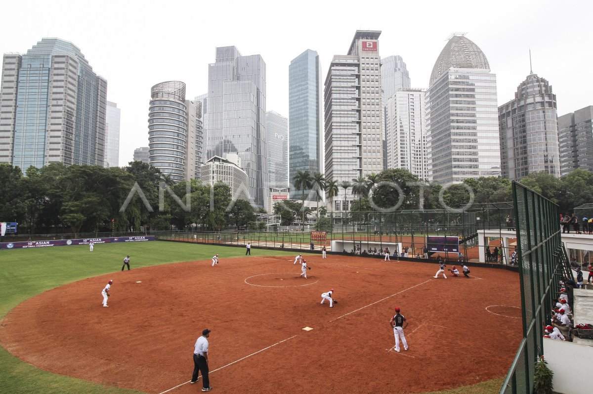 ASIAN MEN SOFTBALL CHAMPIONSHIP ANTARA Foto