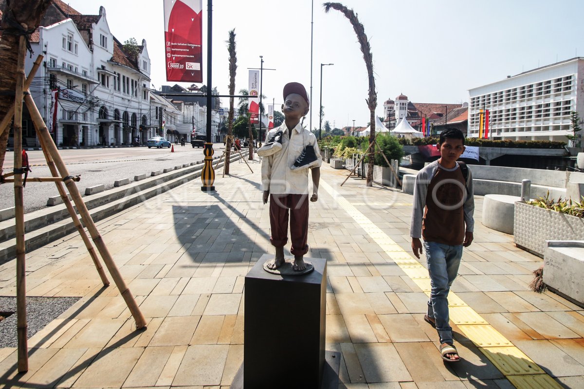 PEDESTRIAN KALI BESAR KOTA TUA | ANTARA Foto