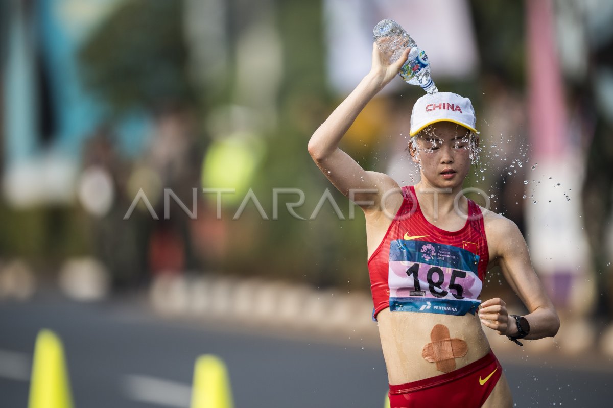 Atletik Jalan Cepat 20 Km Putri Antara Foto