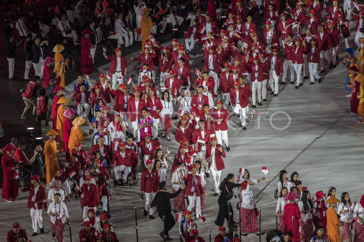 PEMBUKAAN ASIAN PARA GAMES 2018 ANTARA Foto