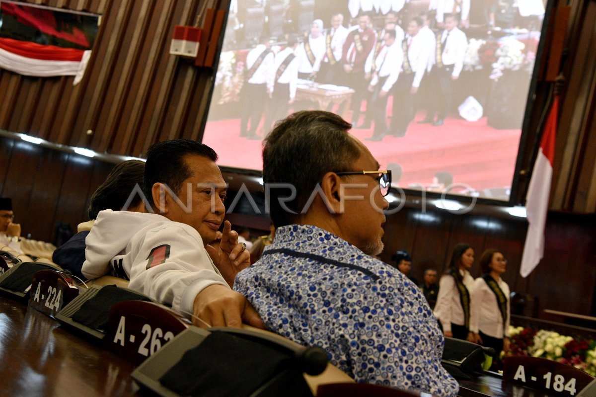 Gladi Bersih Pelantikan Presiden Dan Wakil Presiden Antara Foto