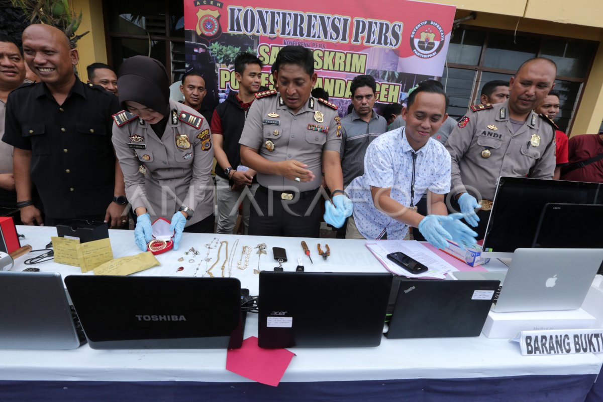 Spesialis Pencuri Rumah Kosong Antara Foto