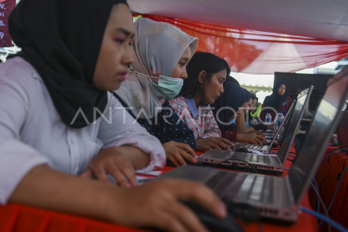 Simulasi tes cpns berbasis cat antara foto
