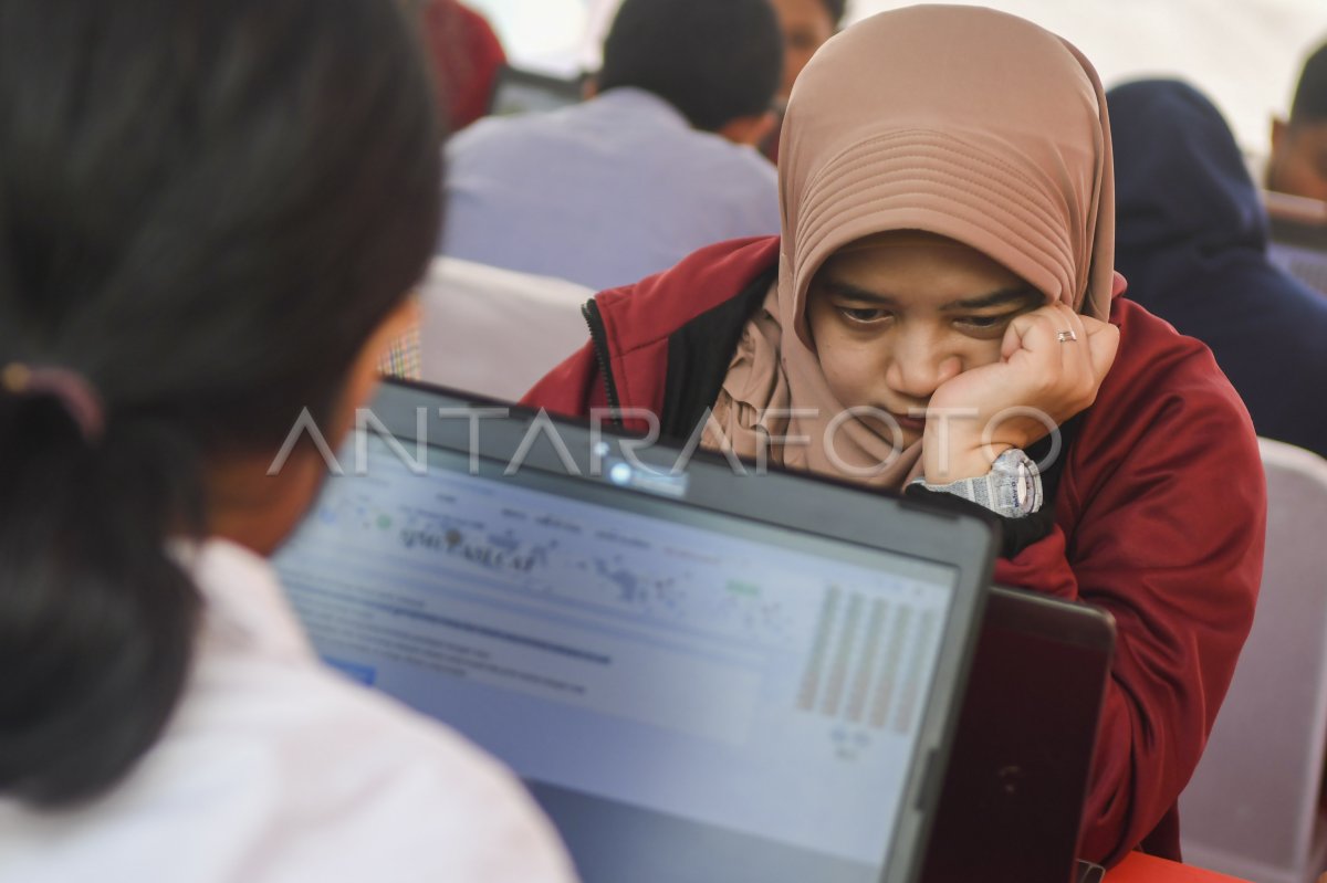 Simulasi tes cpns berbasis cat antara foto