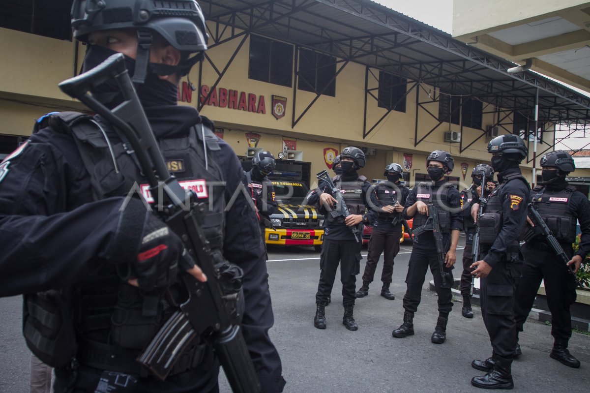 APEL ANTISIPASI PENINGKATAN ANGKA KRIMINALITAS | ANTARA Foto