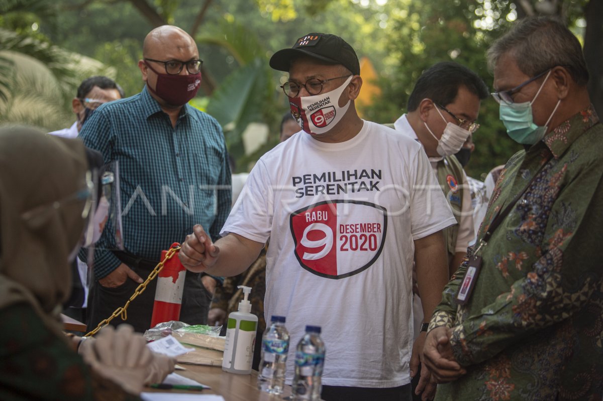 SIMULASI PEMILIHAN SERENTAK 2020 | ANTARA Foto