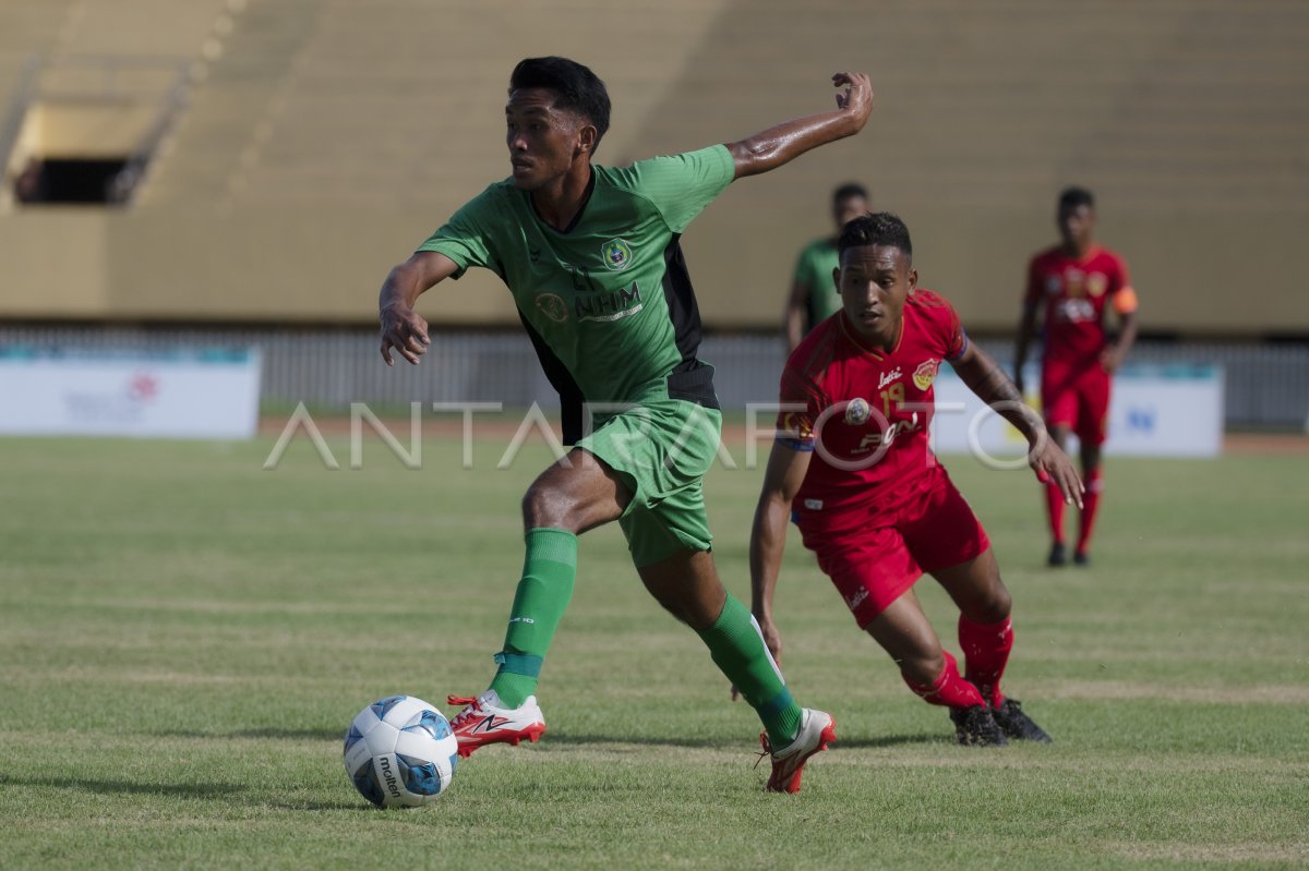SEPAK BOLA MALUKU UTARA MENANG ATAS NTT