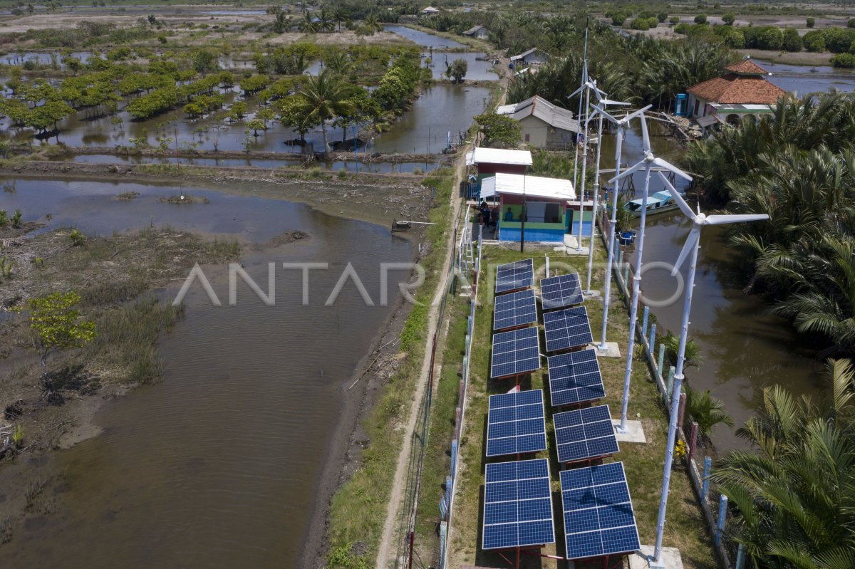 Plth Desa Mandiri Energi Antara Foto