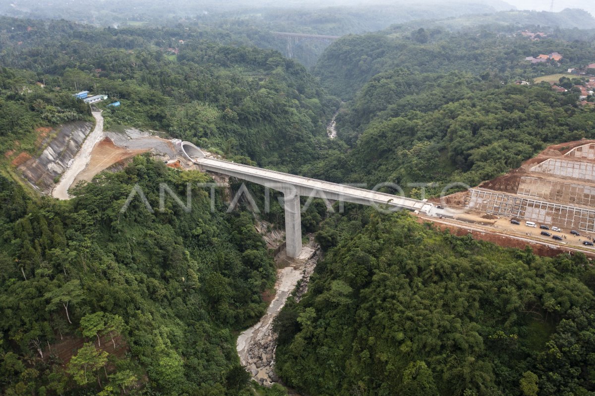 JEMBATAN DK88 KERETA CEPAT JAKARTA-BANDUNG | ANTARA Foto