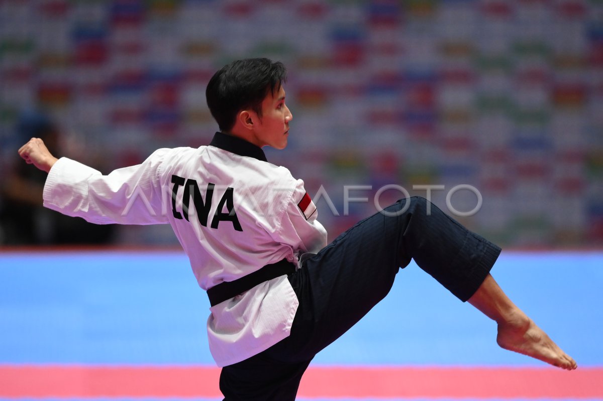 Sea Games 2021 Atlet Taekwondo M Alfi Kusuma Raih Perunggu Antara Foto