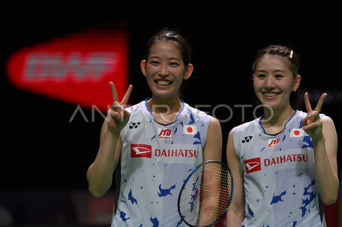 CHIHARU SHIDA DAN NAMI MATSUYAMA JUARA | ANTARA Foto