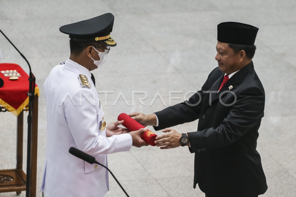 HERU BUDI DILANTIK SEBAGAI PENJABAT GUBERNUR DKI JAKARTA | ANTARA Foto