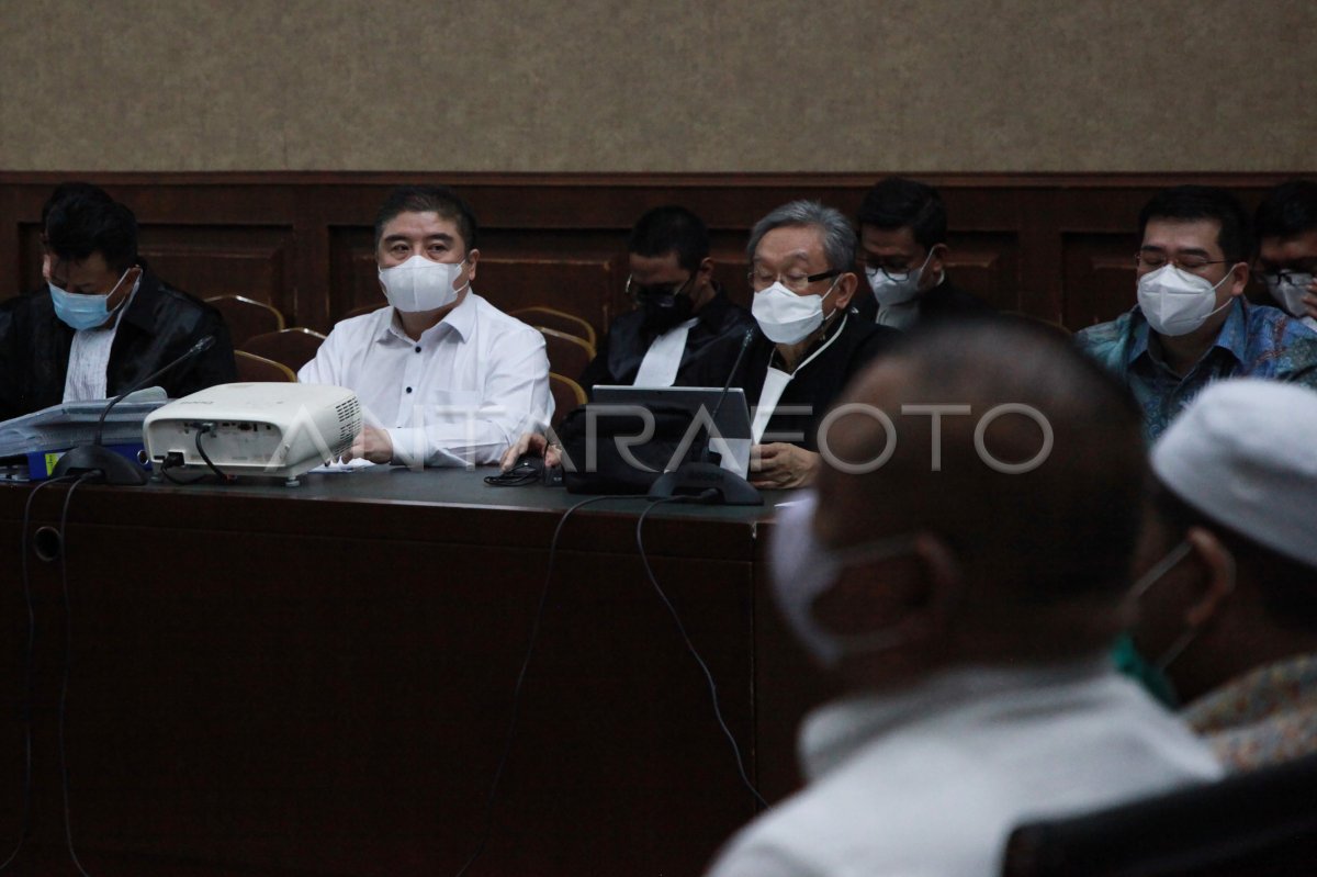 SIDANG LANJUTAN KASUS KORUPSI IZIN EKSPOR CPO | ANTARA Foto