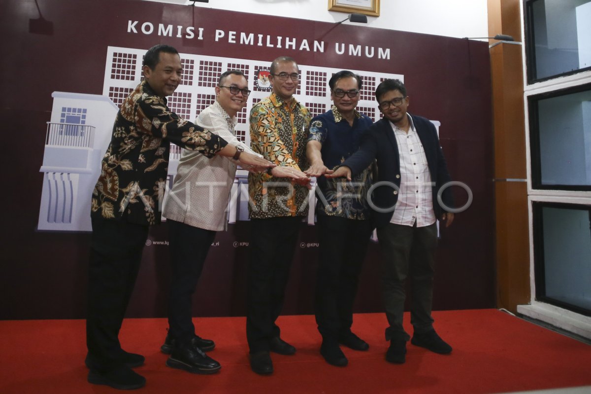 Keterangan Pers Pembentukan Badan Ad Hoc Pemilu 2024 Antara Foto