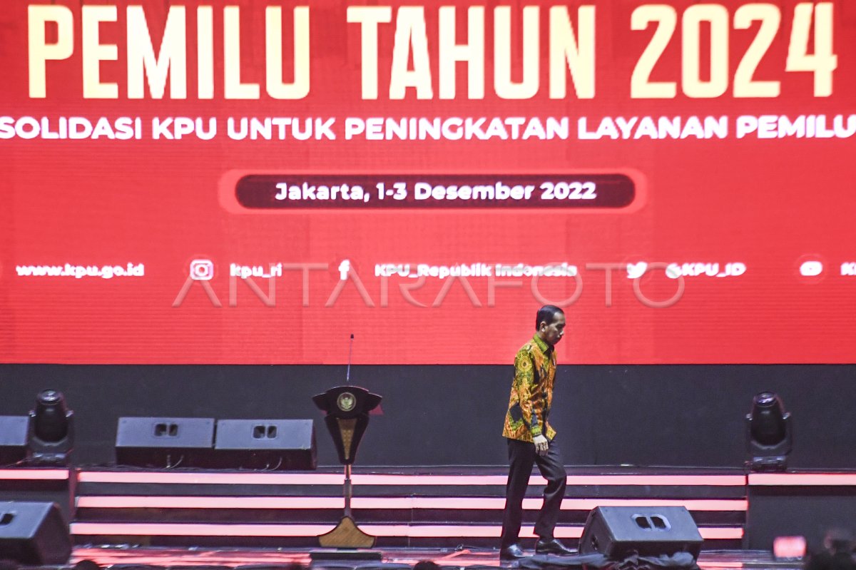 KONSOLIDASI NASIONAL KESIAPAN PEMILU 2024 | ANTARA Foto