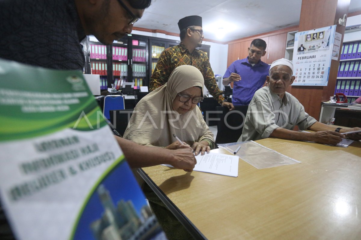 BIAYA HAJI TAHUN 2023 | ANTARA Foto