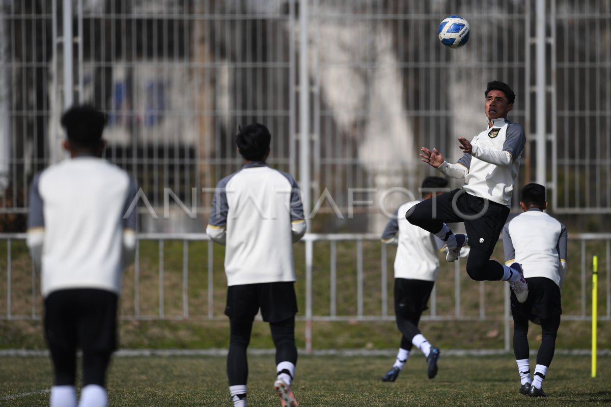 Latihan Timnas U 20 Indonesia Antara Foto 2261