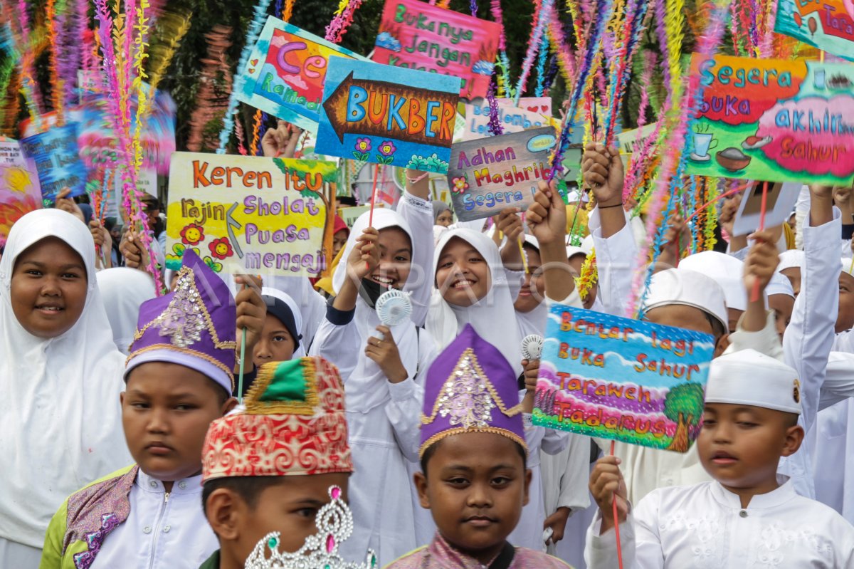 Pawai Tarhib Sambut Ramadhan Di Palangka Raya Antara Foto 5602