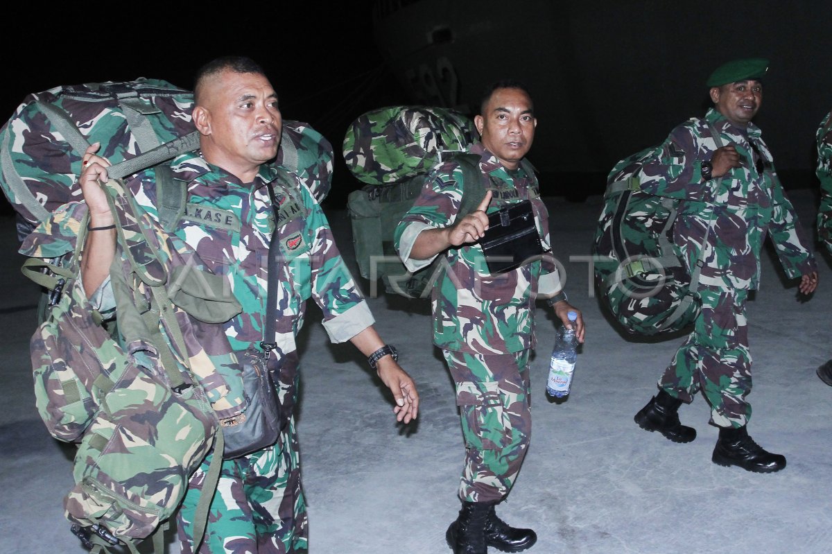 Persiapan pemberangkatan pasukan pengamanan KTT ASEAN 2023