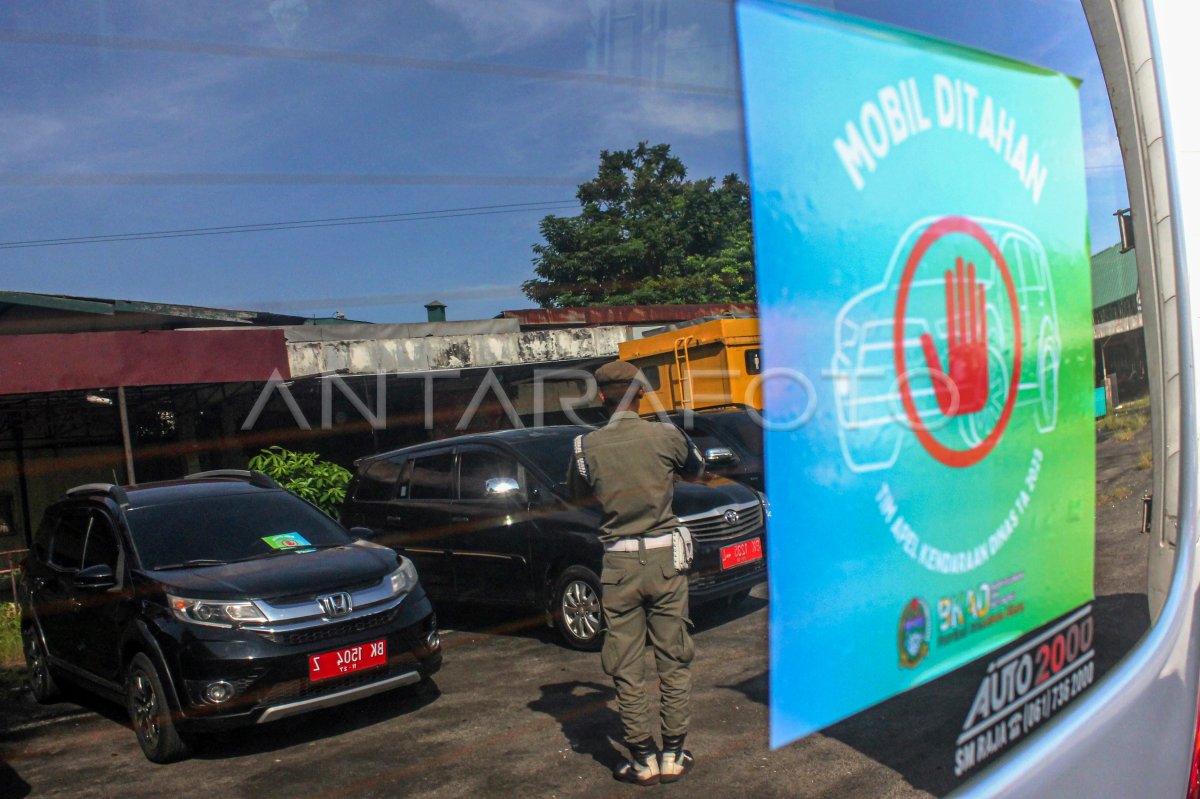 Pemeriksaan mobil dinas Pemprov Sumut
