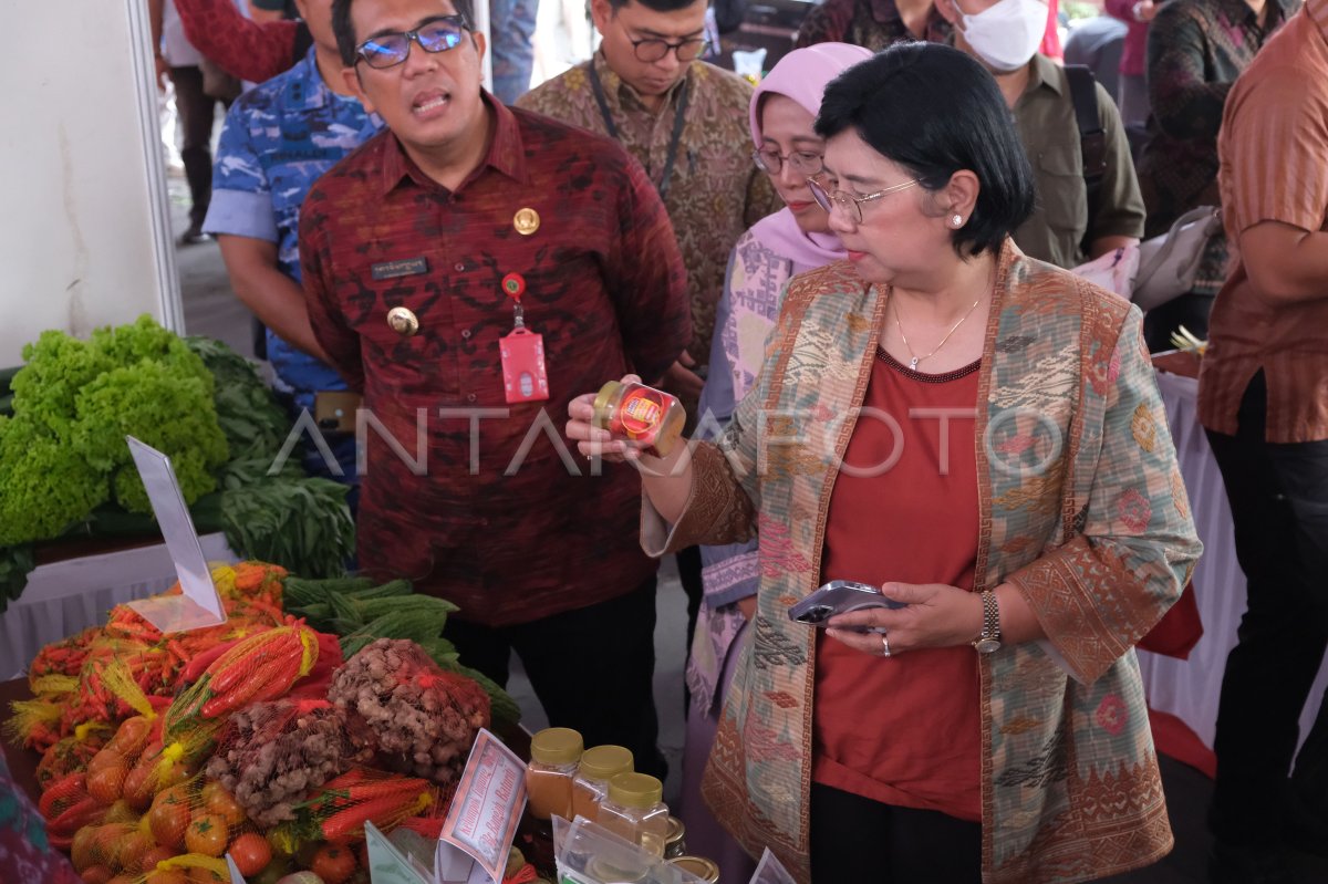 Gerakan Nasional Pengendalian Inflasi Pangan Gnpip Di Bali Antara Foto 