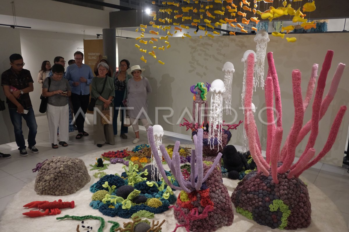 Peresmian ruang pameran bertema konservasi laut