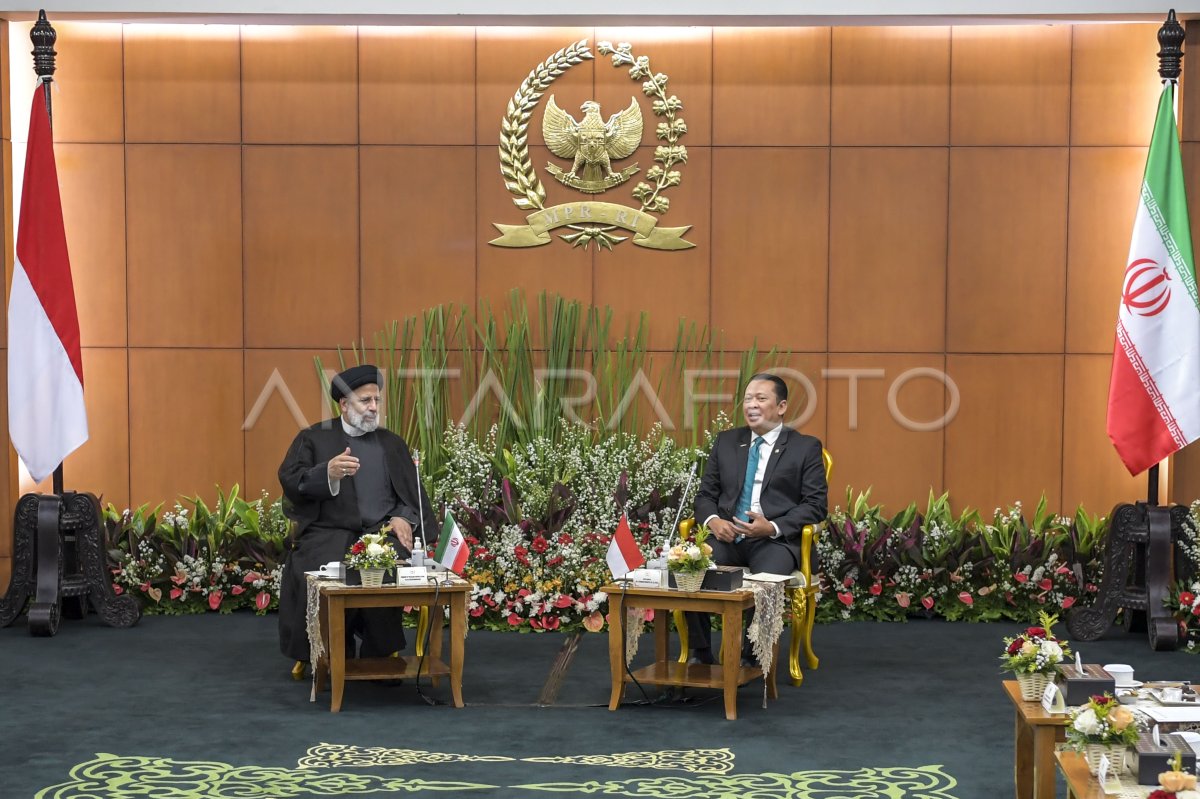 Ketua MPR terima kunjungan Presiden Iran