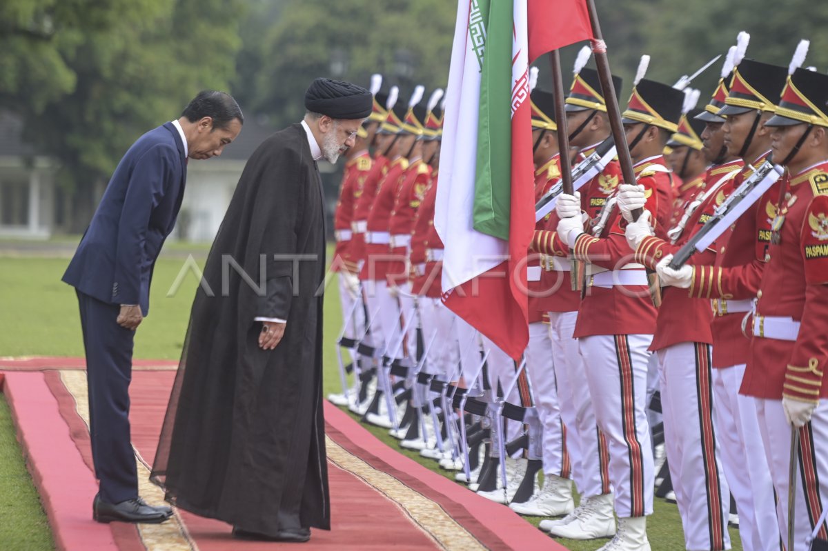Presiden Joko Widodo terima kunjungan Presiden Iran