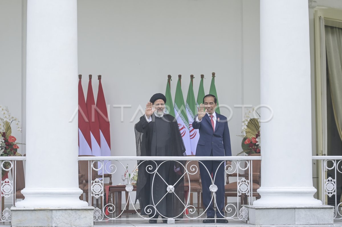 Presiden Joko Widodo terima kunjungan Presiden Iran