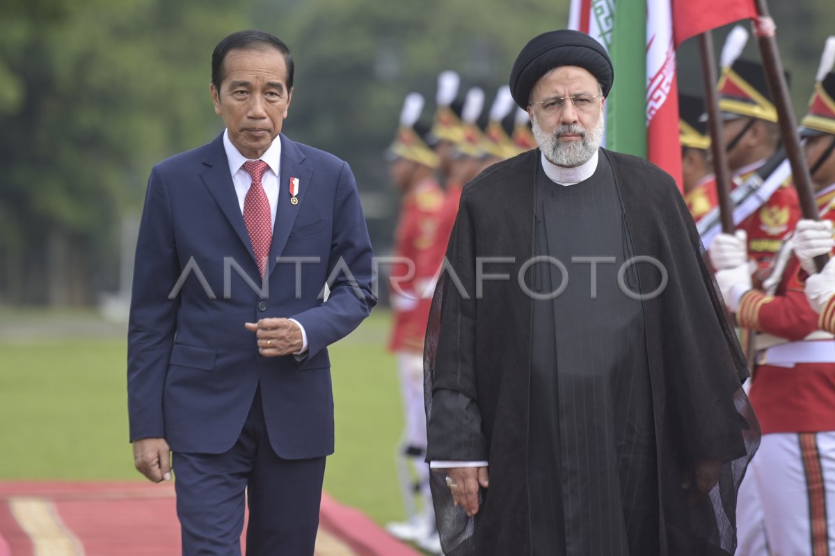 Presiden Joko Widodo terima kunjungan Presiden Iran
