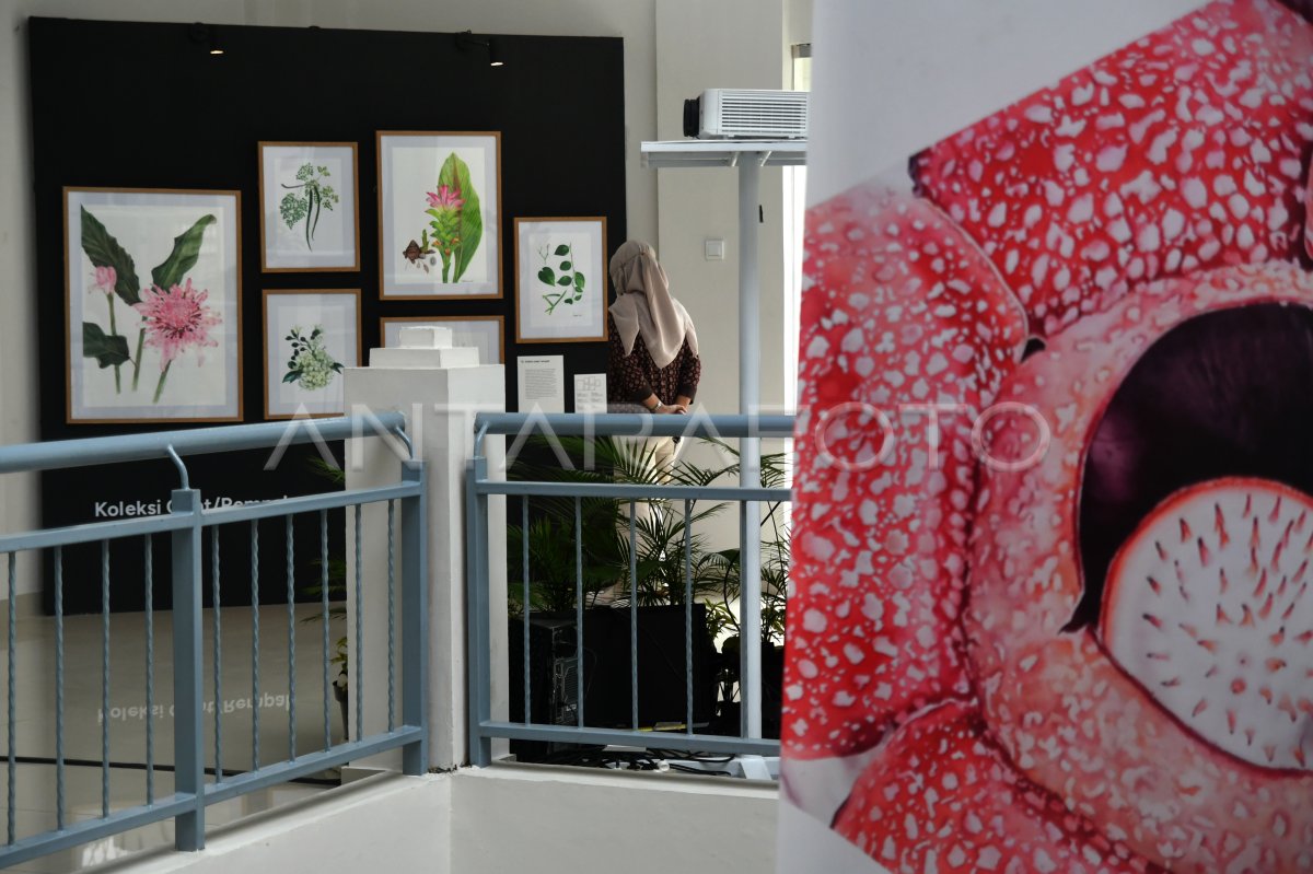 Pameran Pekan Seni Botani di Kebun Raya Bogor