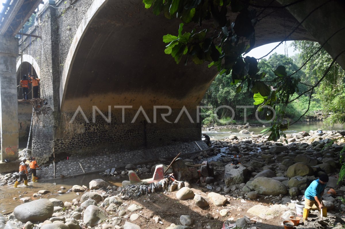 Perbaikan Jembatan Sempur di Kota Bogor