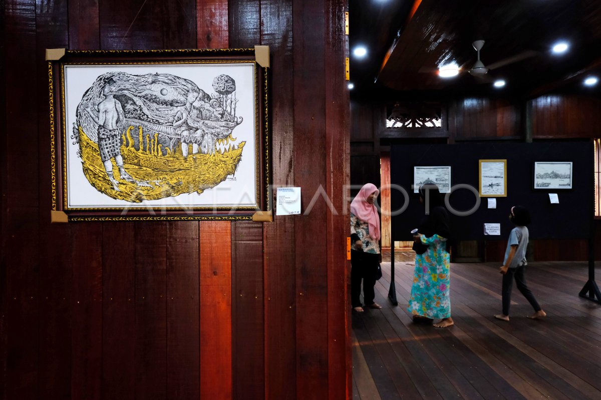 Pameran drawing Nafas Kapuas