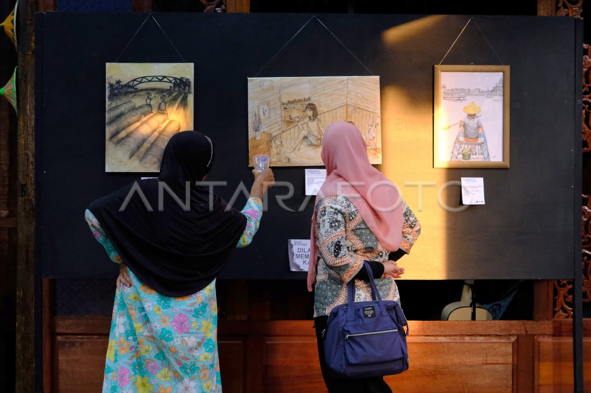 Pameran drawing Nafas Kapuas