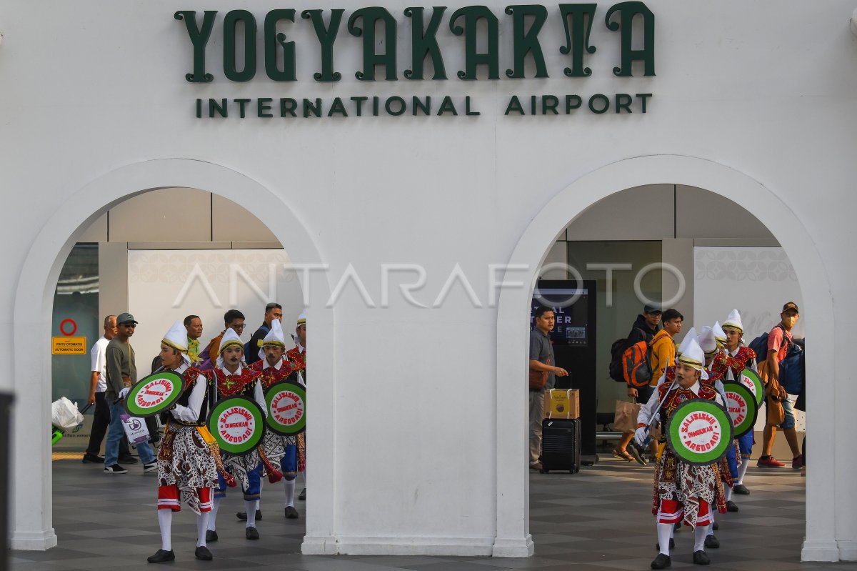 Gebyar budaya tradisional di Bandara Yogyakarta