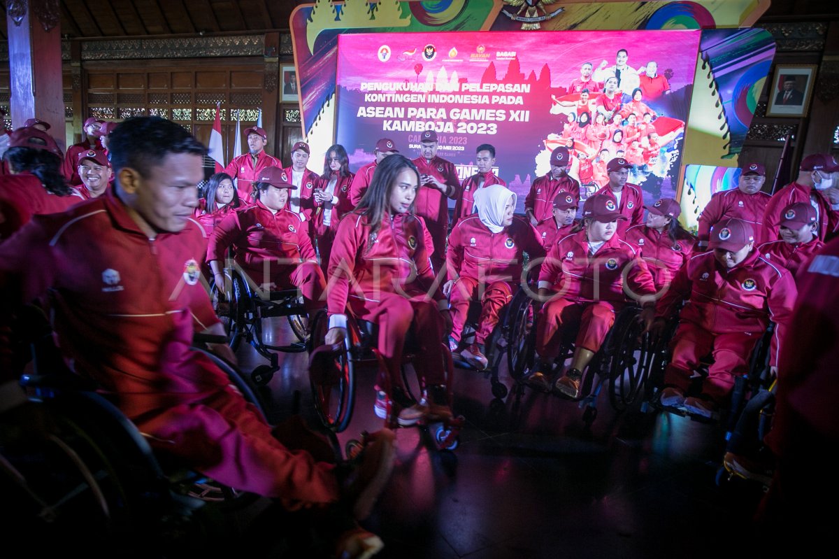 Pelepasan atlet ASEAN Para Games XII Kamboja