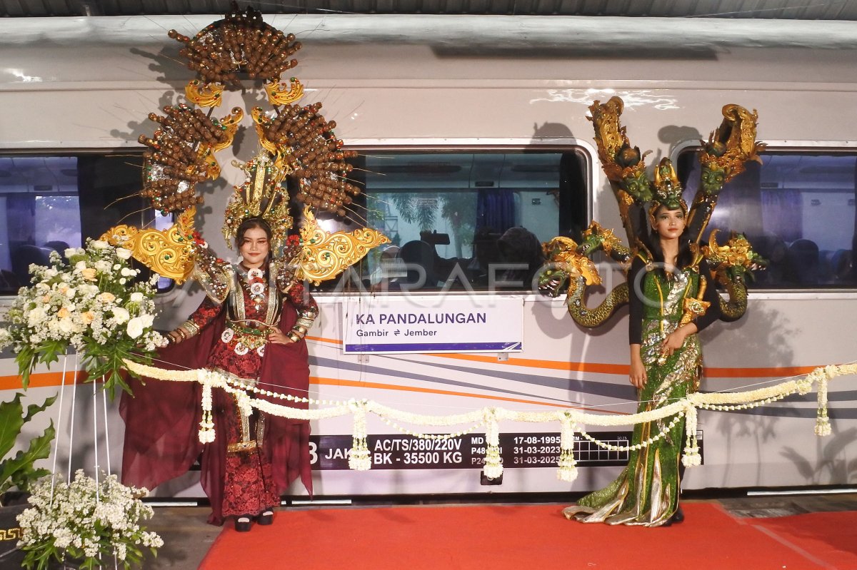 Peluncuran KA Pandalungan Rute Jember- Gambir Jakarta | ANTARA Foto