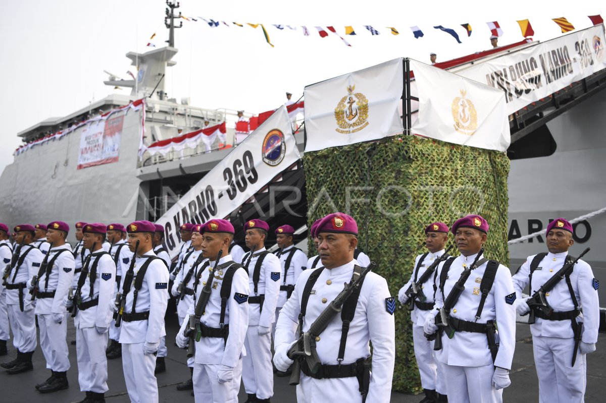 Peresmian Dan Pengukuhan KRI Bung Karno-369 | ANTARA Foto