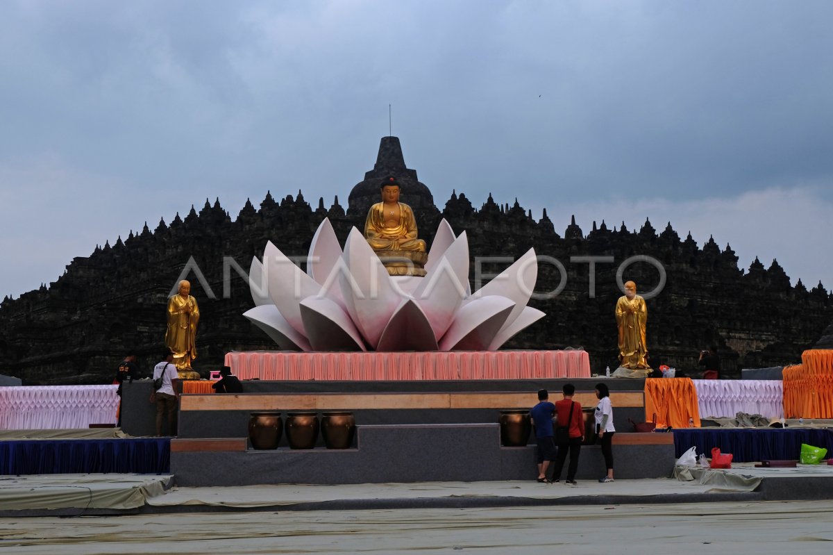 Persiapan menyambut Waisak 2023
